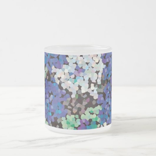 Crystal Floral Blooms Matglas Koffiemok (Center)