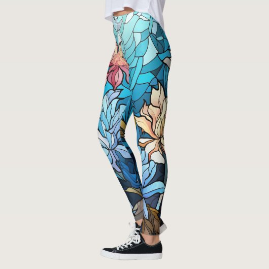 Crystal Flower Leggings -  (Links)