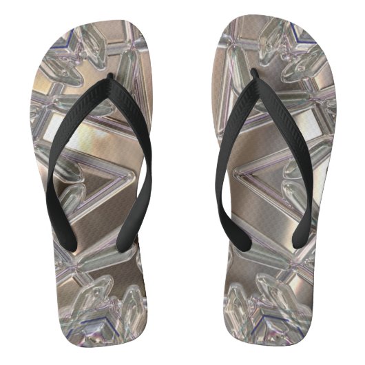 Crystal Fractal Teenslippers (Voetbed)