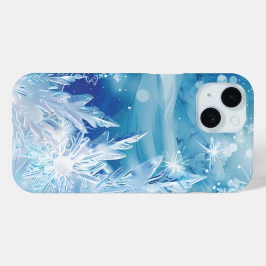 Crystal Frost Magic Telefoon Case (Achterkant (horizontaal))