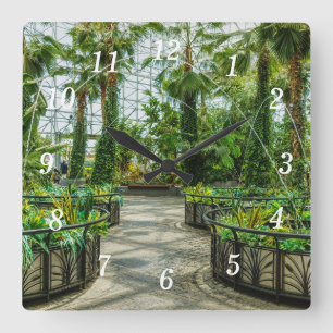 Crystal Gardens Leap Fontein Wandklok