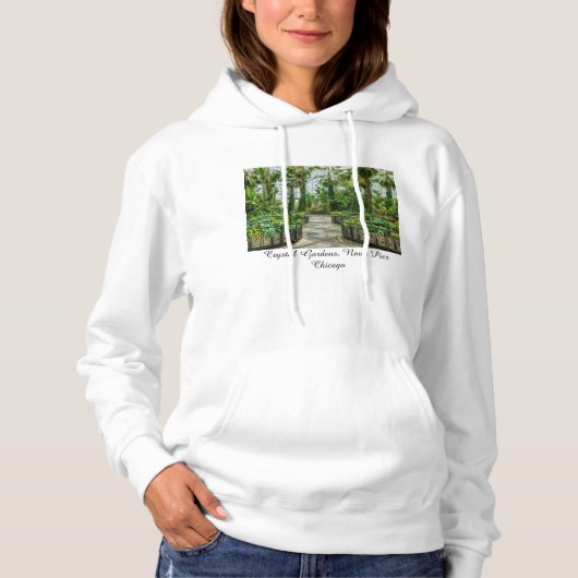 Crystal Gardens Leap Fountain Hoodie (Voorkant)