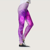 Crystal Gazing Geometrisch Abstract Leggings (Rechts)