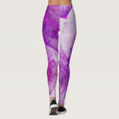 Crystal Gazing Geometrisch Abstract Leggings (Achterkant)