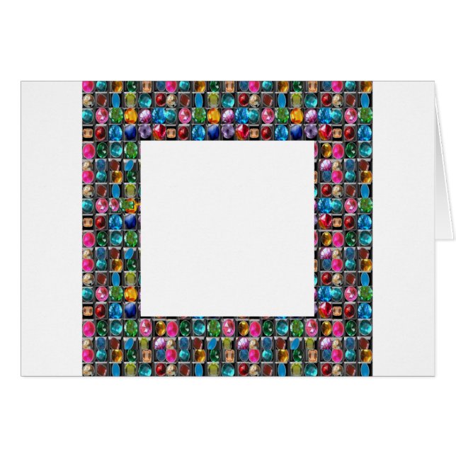 CRYSTAL GEM PEARL LIJST BLANKS : DIY 2014 (Voorkant Horizontaal)