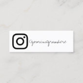 crystal geode social media modern visitekaartje (Voorkant)