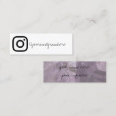 crystal geode social media modern visitekaartje (Voorkant / Achterkant)