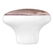 Crystal Geode Sphere Amethyst Healing Crystals Keramische Knop (Zijkant)