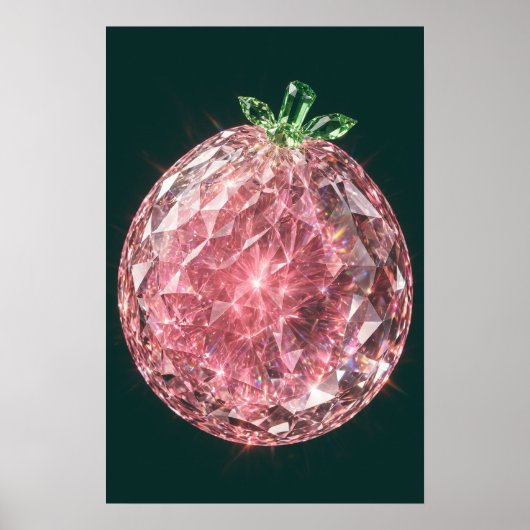 Crystal Grapefruit Poster — Crystal Harvest (Voorkant)
