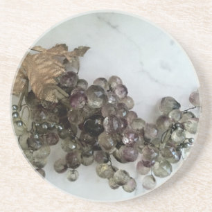 CRYSTAL GRAPES OP KUNSTMATIG ONDERZETTER