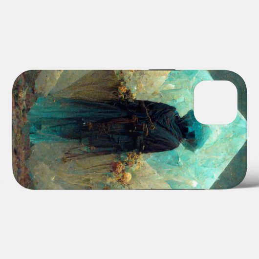 Crystal Guardian Alien Sci-Fi Fantasy Case-Mate iPhone Case (Achterkant (horizontaal))