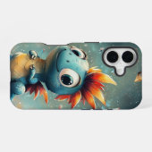 Crystal Hatchling Enchanted Baby Dragon Phone Case iPhone 16 Hoesje (Achterkant horizontaal)