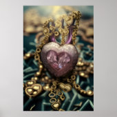 Crystal Heart Amulet Poster (Voorkant)