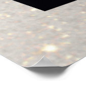 *~*~ Crystal Heart Angel Wings Zwart AP78 Poster (Hoek)