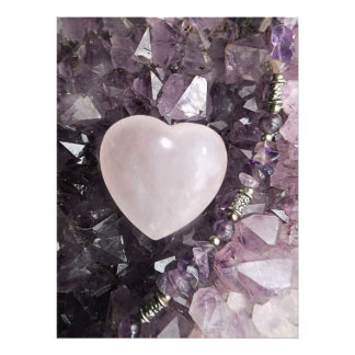 Crystal Heart Foto Afdruk