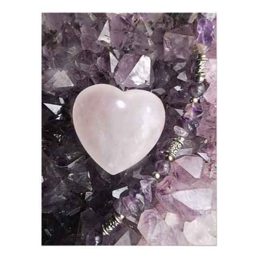 Crystal Heart Foto Afdruk (Voorkant)