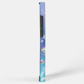 Crystal Heart Light Burst Phone Case Samsung Galaxy Hoesje (Rechterkant)