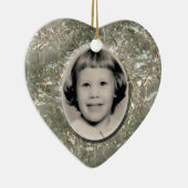 Crystal Heart Memorial Ornament (Rechts)