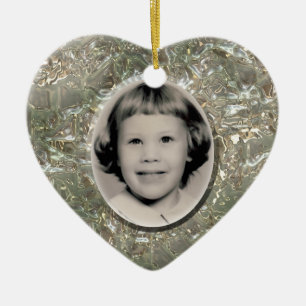 Crystal Heart Memorial Ornament 