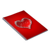Crystal Heart Notitieboek (Rechterzijde)