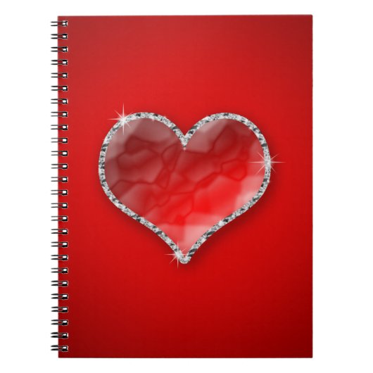 Crystal Heart Notitieboek (Voorkant)