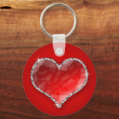 Crystal Heart Sleutelhanger (Voorkant)