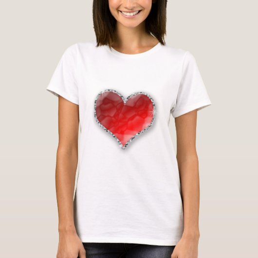 Crystal Heart T-shirt (Voorkant)