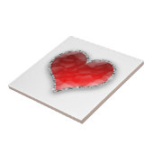 Crystal Heart Tegeltje (Zijkant)