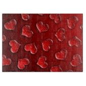 Crystal Hearts-patroon Snijplank (Voorkant)