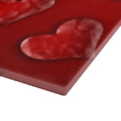 Crystal Hearts-patroon Snijplank (Hoek)