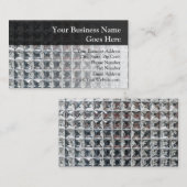 Crystal Ice Block Print Visitekaartje (Voorkant / Achterkant)