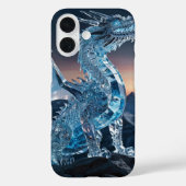 Crystal Ice Dragon Case-Mate iPhone Case (Achterkant)