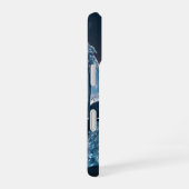 Crystal Ice Dragon iPhone 16 Hoesje (Rechterkant)