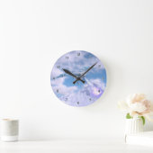 Crystal Ice Dragon Ronde Klok (Huis)