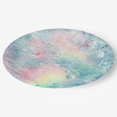 Crystal Ice-kleuren Papieren Bordje (Gekanteld)