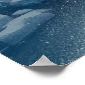 Crystal Ice World Fantasy Art Poster (Hoek)