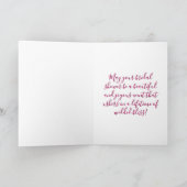 Crystal Invitation Vrijgezellenfeest Kaart (Binnen)