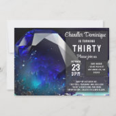 Crystal Jewel Boogschutter Topaz December Verjaard Kaart (Voorkant)