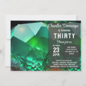 Crystal Jewel Leo Green Peridot Augustus Verjaarda Kaart (Voorkant)