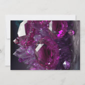 Crystal Jewel Tone Cancer Ruby Red Juli Verjaardag Kaart (Achterkant)