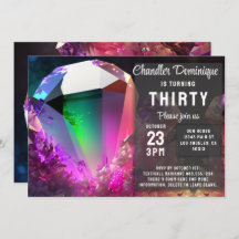 Crystal Jewel Tone Toermalijn Oktober Verjaardag