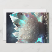 Crystal Jewels Pearl Ram Diamond April Verjaardag Kaart (Achterkant)