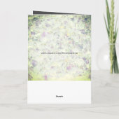 Crystal Jubileum Echtgenoot Groet Kaart (Achterkant)