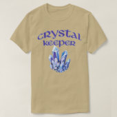Crystal Keeper Gemstone Gems Crystals Collector Ch T-shirt (Design voorkant)