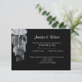 Crystal Kroonluchter 15e Jubileum Respons Kaart (Staand voorkant)