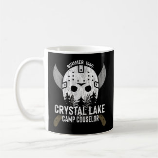 Crystal Lake Camp Counselor Horror Fans Hockey Koffiemok