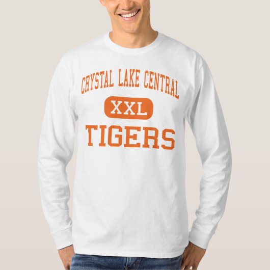 Crystal Lake Central - Tigers - Crystal Lake T-shirt (Voorkant)