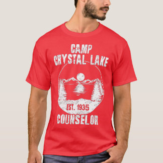 Crystal Lake Counselor  Retro Style T-shirt