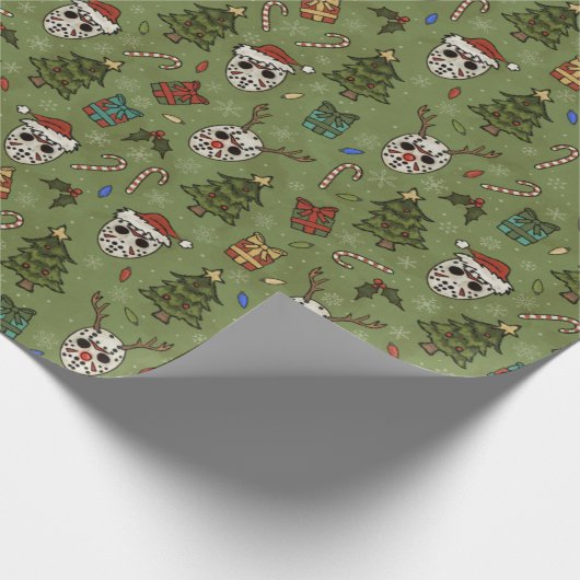 Crystal Lake Creepmas Cadeaupapier (Hoek)