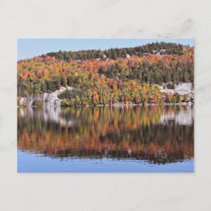 Crystal Lake Reflections, Vermont Briefkaart